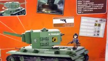 COBI КОБИ WORLD OF TANKS WOT танк KV-2 КВ-2 ЛЕГО LEGO совместимый набор 3004 Обзор [музей GameBrick]