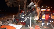 Gezi Dönüşü Facia! Tur Otobüsü Yol Kenarındaki Ağaçlara Çarptı: 13 Ölü, 42 Yaralı