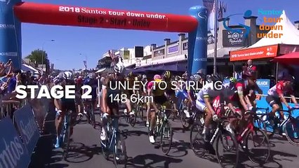 Tour Down Under 2018 | Stage 2 Race Report