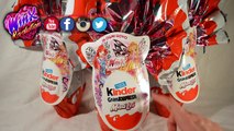 Unboxing 3 Uova di Pasqua Kinder Winx 2016 - EXLUSIVE