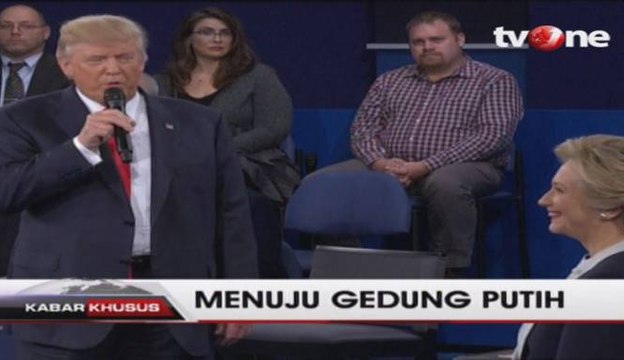 Debat Capres AS Trump Ungkit Masa Lalu Bill Clinton
