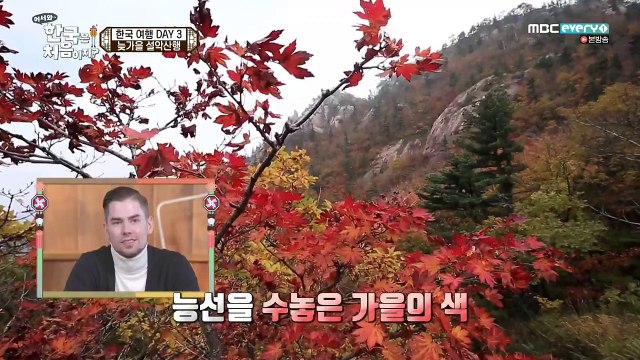 어서와 한국은 처음이지 핀란드편 설악산 Finnish guys climbing mt. seorak Korea