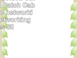 C2G 50m Shielded Cat5e Moulded Patch Cable 50m Blue networking cable  networking cables