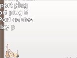 Hama Connecting Cable display port plug  display port plug 5 m  DisplayPort cables