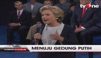 Debat Capres AS Hillary dan Trump Jadi Panutan Anak Muda?