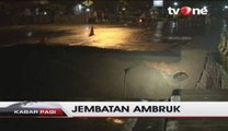 Hujan Lebat di Banjar, Jembatan Katapang Ambruk