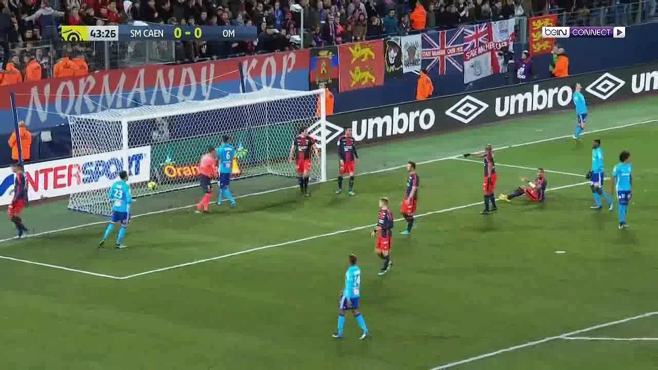 ملخص مباراة  كان ومرسيليا 0-2