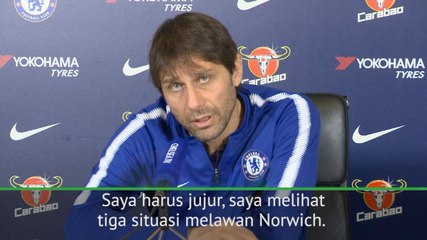 Pedro ‘diving’ dan sadar jika ia salah - Conte