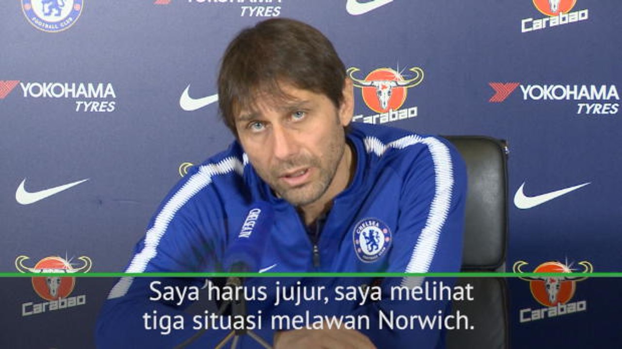 Pedro ‘diving’ dan sadar jika ia salah - Conte