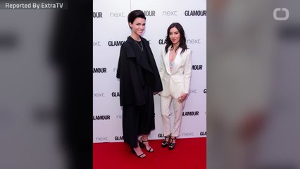 Ruby Rose in a Wheelchair After Spine Surgery