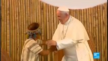 Le pape François, défenseur des populations indigènes et de l''environnement