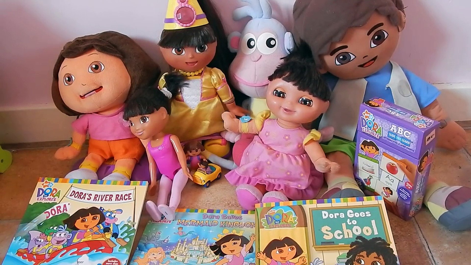 Kids Dora Toys Collection Swiper Boots Diego Story Abc Slide Learn Video Dailymotion