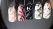 Модный маникюр 2017. Мраморный маникюр разными способами :) Мраморный дизайн ногтей гель лаком.