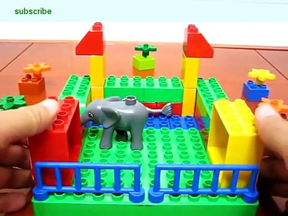 Lego Zoo Train and Car