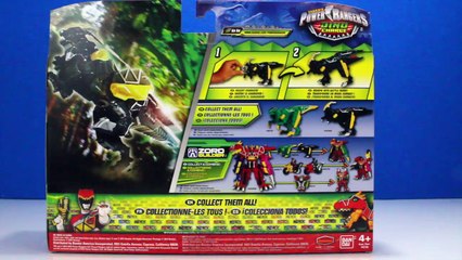 Power Rangers DINO CHARGE RAPTOR ZORD, PARA ZORD, ARMOR RANGER