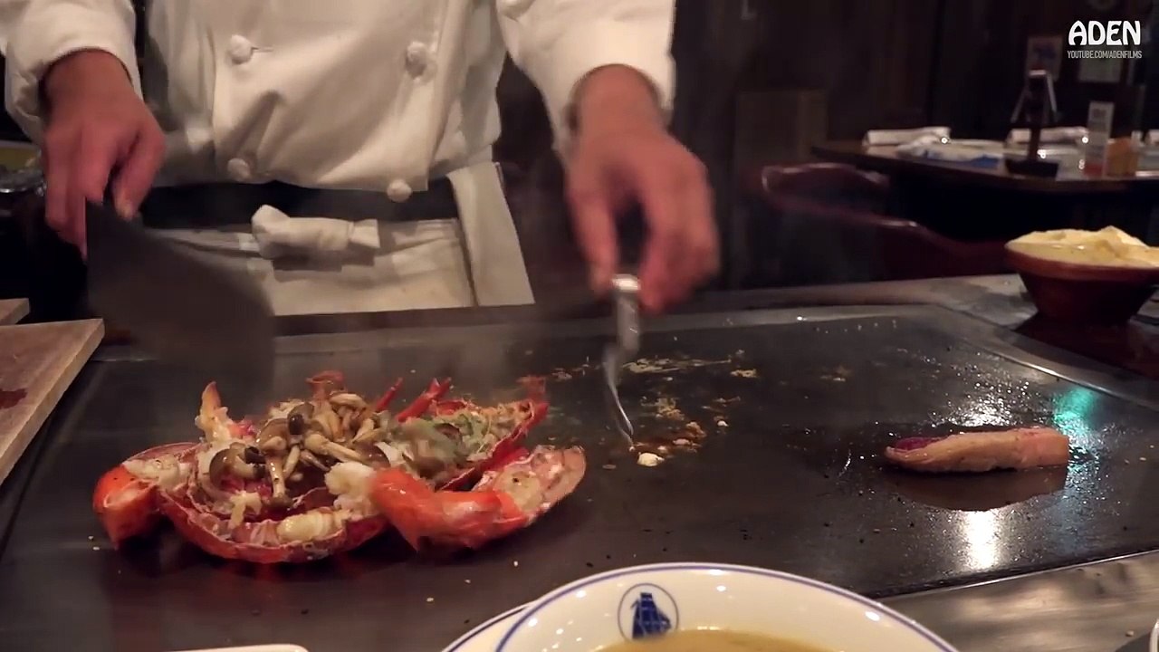 Lobster - Teppanyaki in Okinawa, Japan