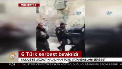 6 Türk serbest bırakıldı