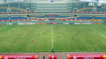 조재완 10초만에 골 - 대한민국 vs 말레이시아 - 2018 AFC U23 8강