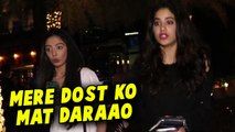 Sridevi's Daughter Jhanvi Kapoor WARNS Media, 'Don't Scare My Friends'