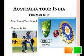 India Cricket Schedule  2017-18, Upcoming Tours of Team India T20s, ODIs and Test Matches
