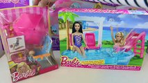 Barbie Doll Have a Beach pool Party Fun Story Water Toy Show My Disney Toys