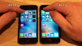 iPhone 5 iOS 9.1 vs iOS 9.0.2