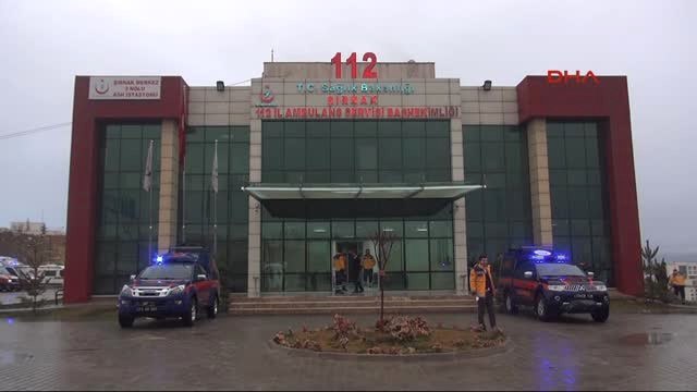 Şırnak'ta Tam Donanımlı Paletli Ambulanslar Kışa Hazır