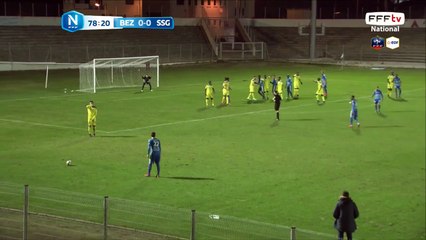 Coup franc bien tiré des Biterrois!