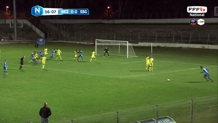 Coup franc bien tiré par ELISSALDE