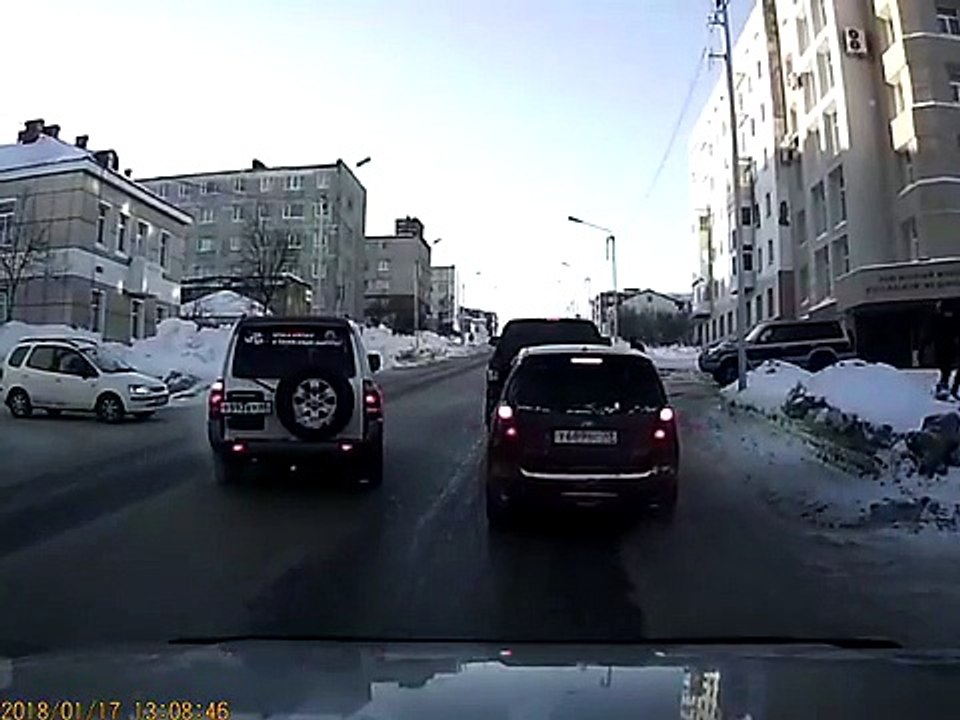 car accient. dashcam 2