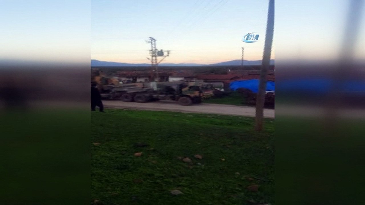 Sınırda askeri hareketlilik devam ediyor
