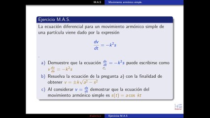 MAS-Ejercicio1 Oscilaciones forzadas