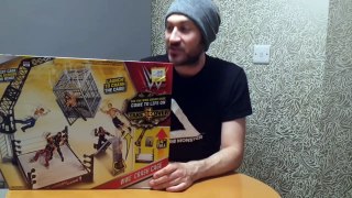 Crash Cage!! - WWE Mattel Playset Review & Unboxing