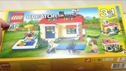 LEGO Creator Modular Poolside Holiday 31067 Building Kit【Assembly movie】