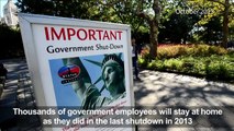 US government shutdown begins on Trump inauguration anniversary