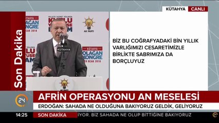 Afrin operasyonu sahada başlamıştır