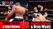 John Cena & Luke Harper vs Bray Wyatt & Randy Orton