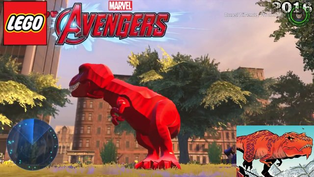 Lego Devil Dinosaur Evolution - in Lego Marvel Videogames