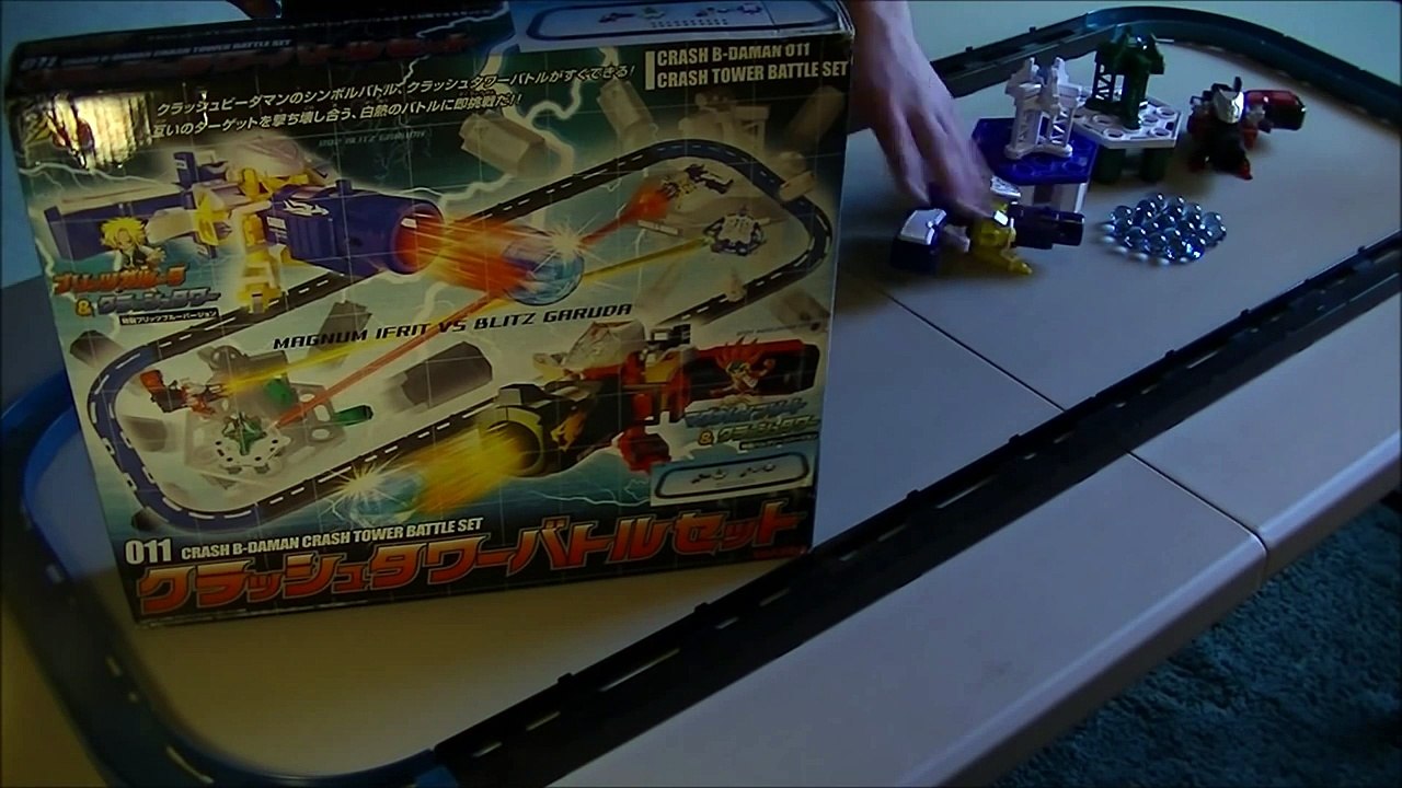 Crash B-Daman Review - Crash Tower Battle Set
