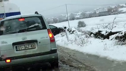 Bora rrit numrin e aksidenteve, shikojeni këtë në Gllarevë [Video]