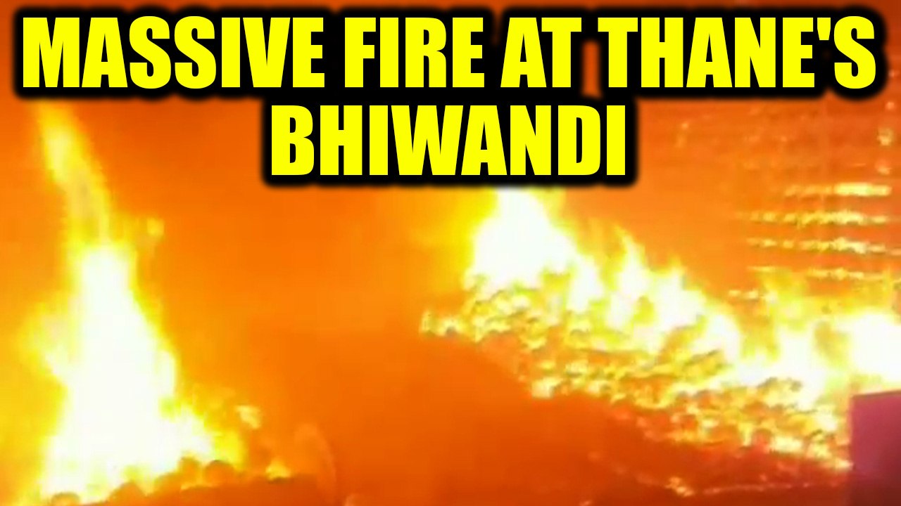Massive Fire At Babla Compound in Thane’s Bhiwandi | OneIndia News