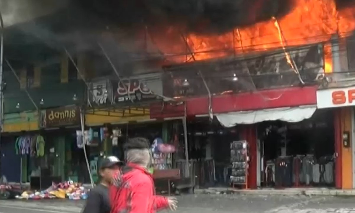5 Ruko di Malang Terbakar