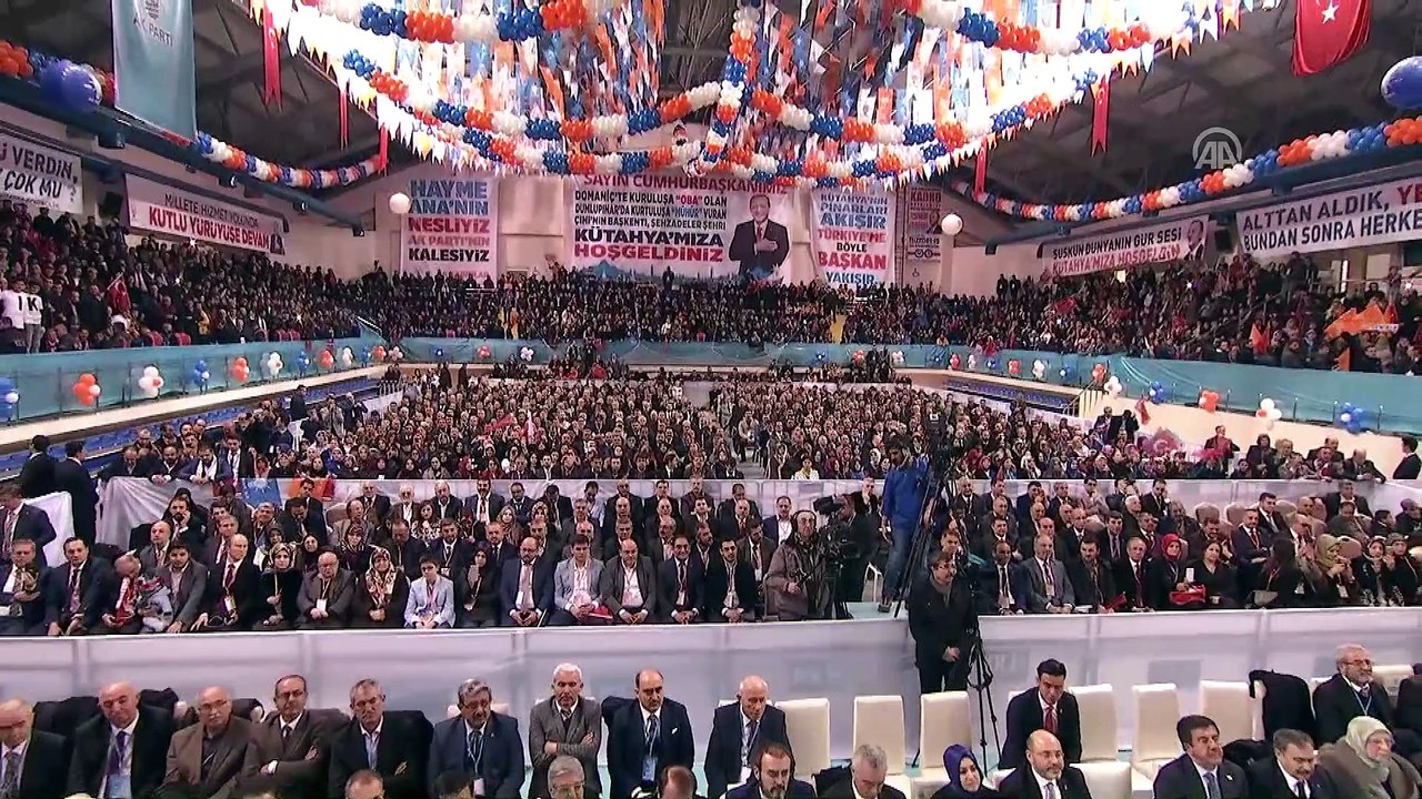 Cumhurbaşkanı Erdoğan: 'Afrin operasyonu sahada fiilen başlamıştır. Bunu Münbiç takip edecek' - KÜTAHYA