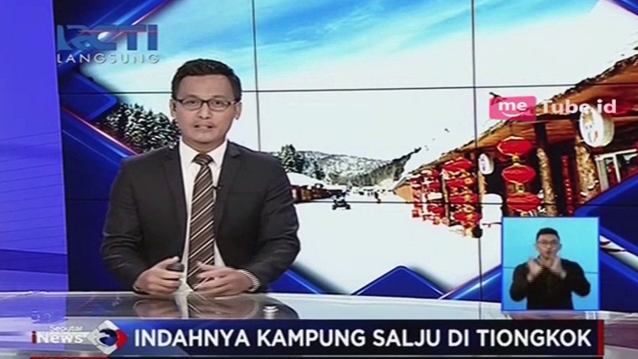 Menikmati Keindahan Kampung Salju di Tiongkok