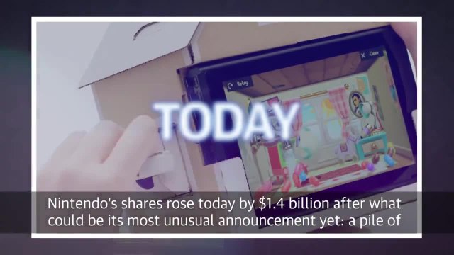 Nintendo Labo is a DIY cardboard kit for the Switch | Engadget Today