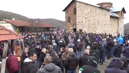 Sırbistan Cumhurbaşkanı Vucic Kosova'da - Mitrovitsa