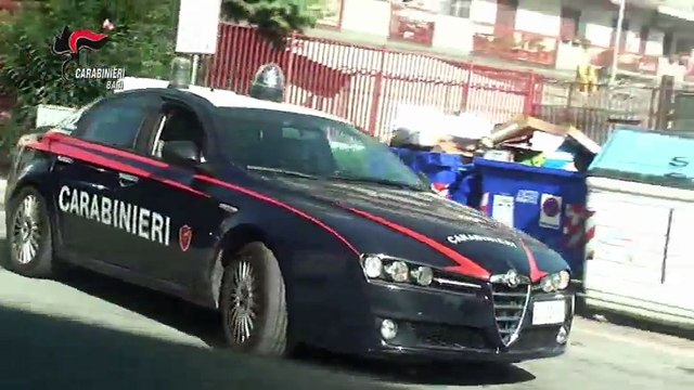 Bari Picone. Arrestati dai Carabinieri del Nucleo Radiomobile due ladri di portoni di condominio.