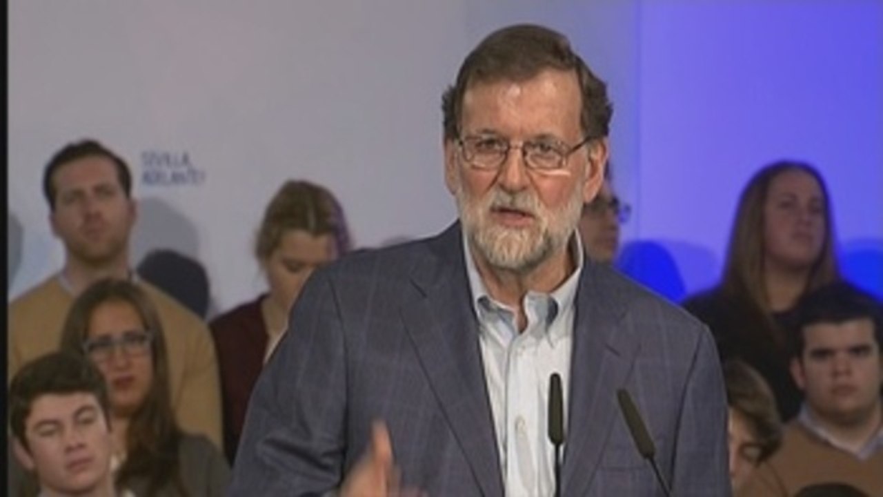 Rajoy advierte que un Puigdemont "fuera de la realidad" no puede condicionar