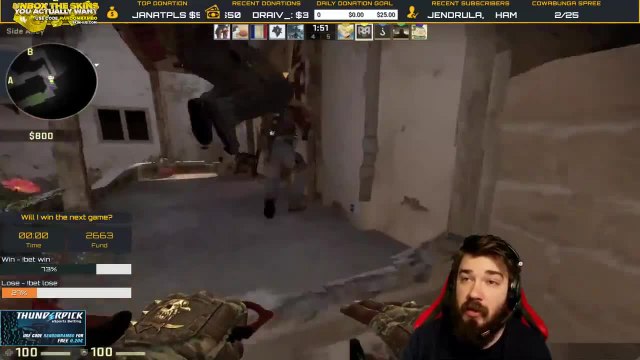 Mr. RandomRambo with a great round! Good AK-47 play!