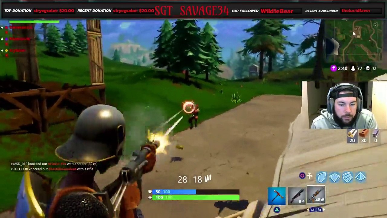 Fortnite #0075: "This Guy Is Savage!!!"